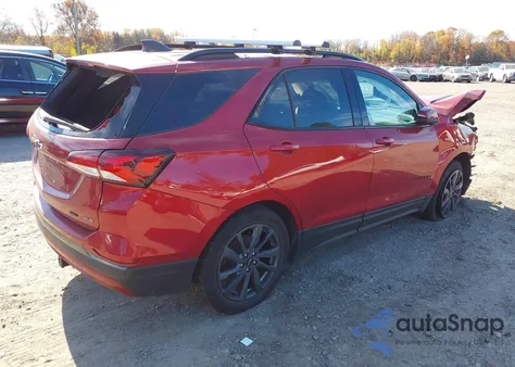 2022 Chevrolet Equinox Awd Rs из США, поврежденный, VIN 3GNAXWEV7NS186165